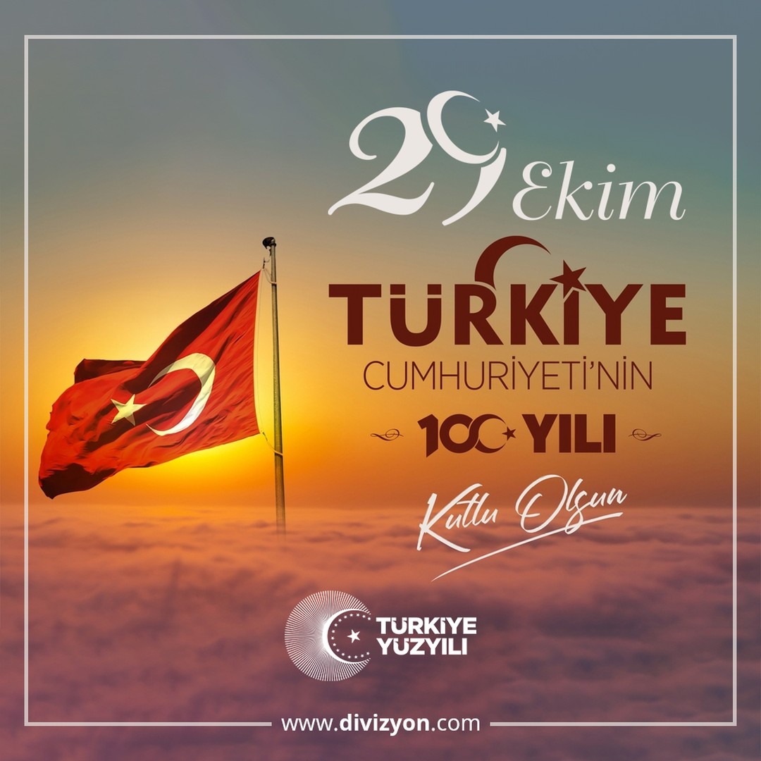 29 Ekim Cumhuriyet Bayramımız ve Cumhuriyetimizin 100. yılı kutlu olsun!

#29ekim #cumhuriyet100yaşında #cumhuriyet